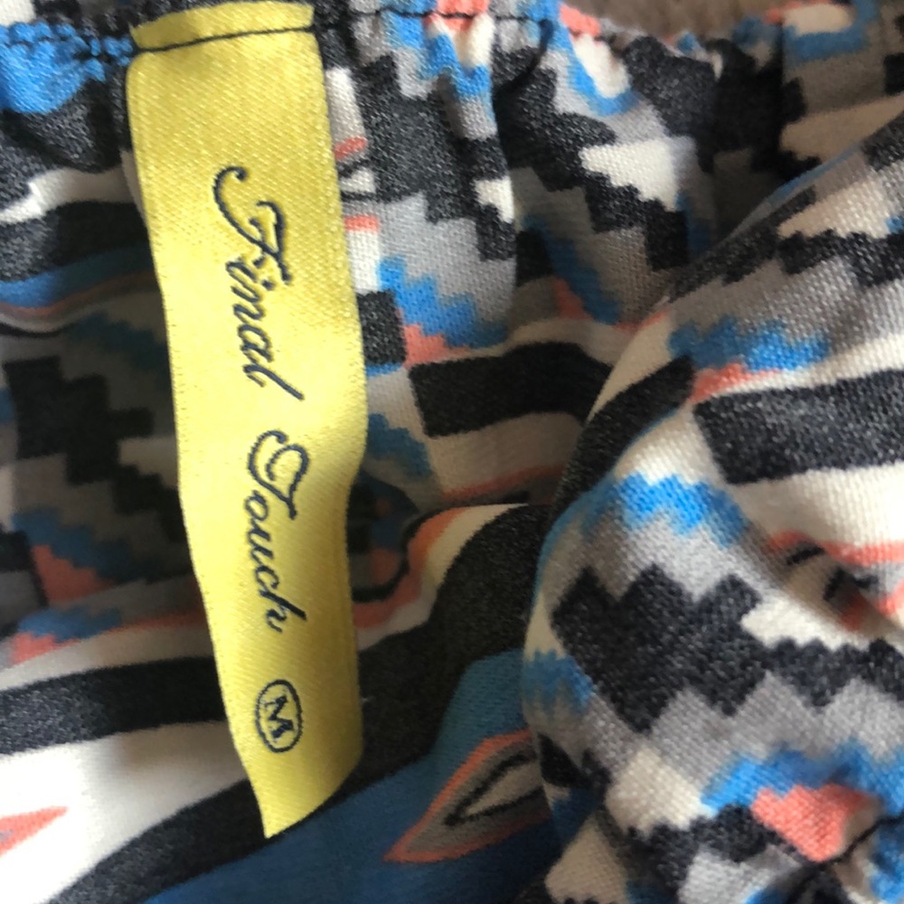 Off The Shoulder Patterned Women’s Top - image 3